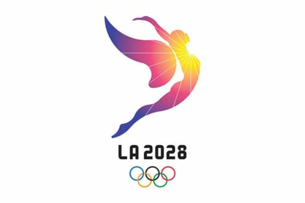 Logotipo das Olímpiadas 2028 em Los Angeles